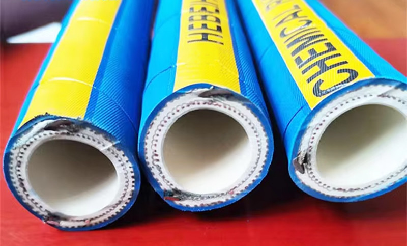 Superflex Continental XLPE Chemical Hose Blue Bulk Resistant Air Hose Coupling Camlock