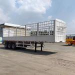 High Quality 34 Axles Loaded 60-80 Tons Of Agricultural Cargo Transport Fence
