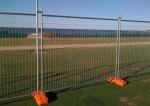 Welded Australian Temporary Fencing Hot Galvanized Portable Temporary Site