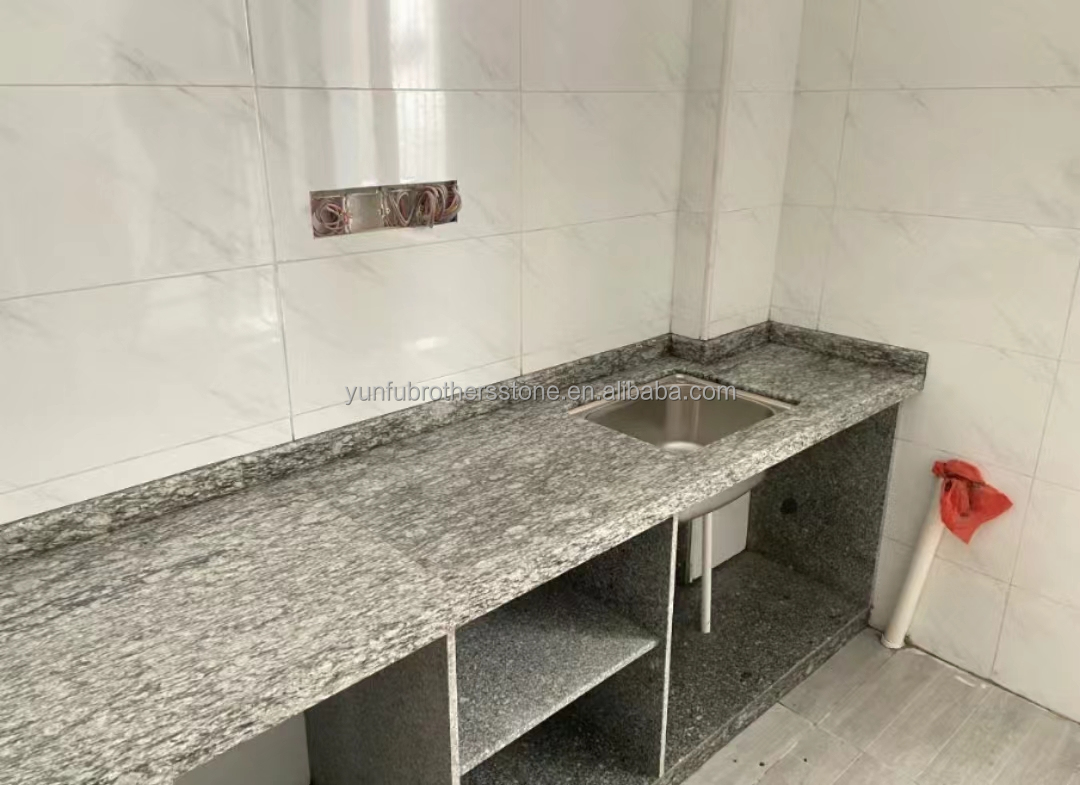 Cut-To-Size Black Granite Slab for Stairs and Buildings in Modern Chinese Design