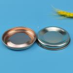150mm Wine Paper Tube Rose Gold Gloss Tinplate Lid