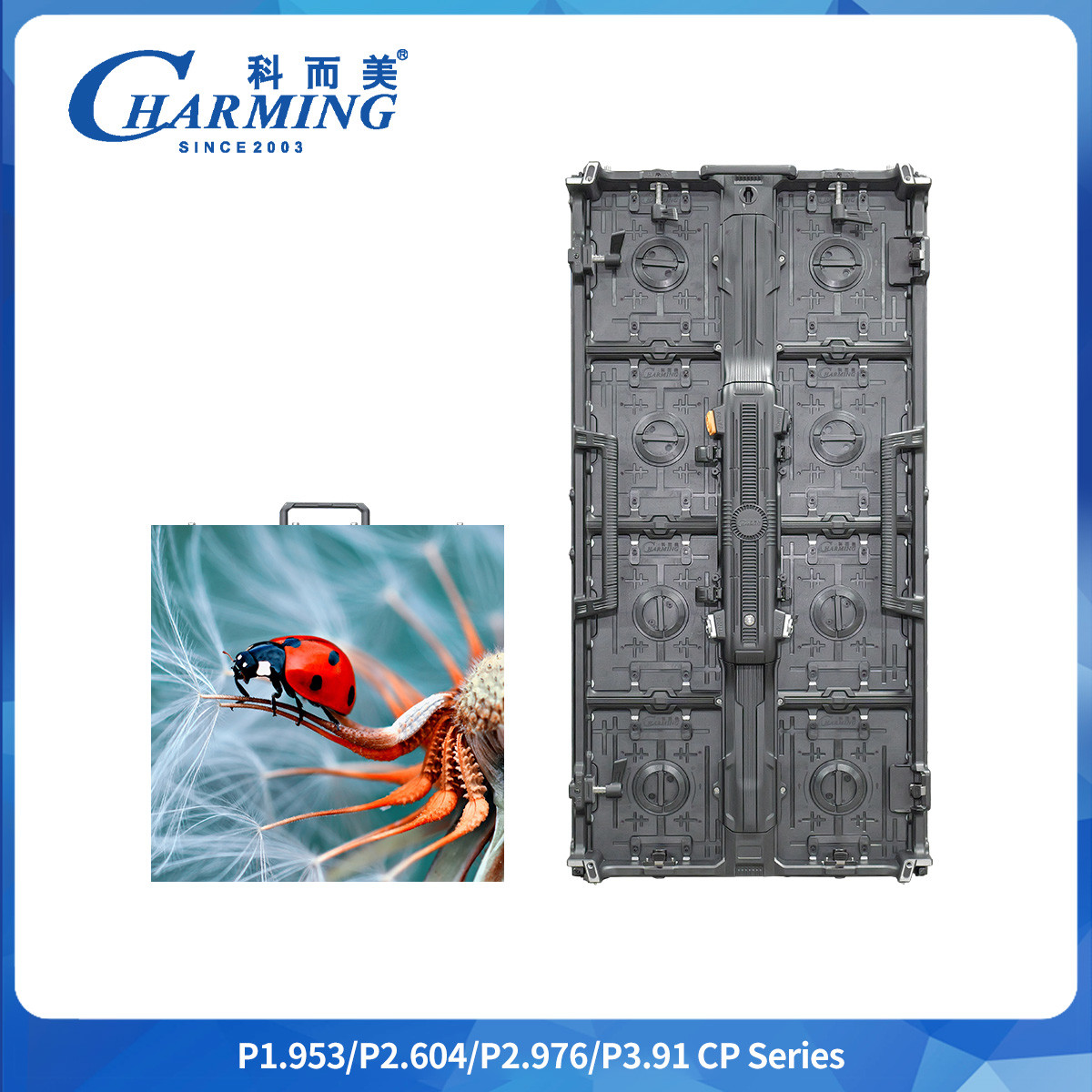 P3.91mm Outdoor Led Video Wall IP65 65536Dot/㎡ Full Color For Advertising Board And Concert Rental