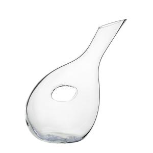 Quality High Capacity 1L Vintage Red Glass Decanter Crystal Transparent wholesale