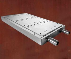 Quality 3003 / 4045 Extruded Aluminium Channel Water Cooling Plate Customizable wholesale