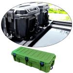 Roof Rack Mounting Silver Multi Function Organizer Box for Large Capacity