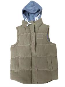Quality Mens Bubble Vest With Hood wholesale
