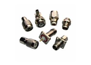 Quality 50Ohm Straight Crimp TNC RF Connector Threaded Waterproof Units 50Ω Impedance wholesale