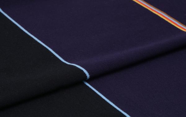 Breathable ，Moisture-Absorbing And Wear-Resistant Striped Knit Fabric For Polo