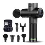 30 Speed Handheld Body Deep Muscle Massager with 6 Heads