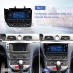 Android 10 Car Radio Fascia Black Screen Carbon Fiber For Maserati GT/GC