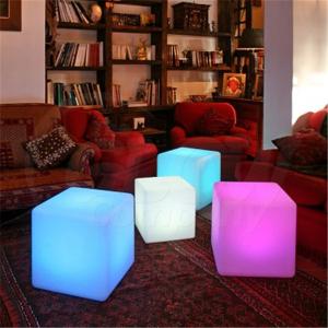 Quality LED cube/seat white PE Cu-001 wholesale