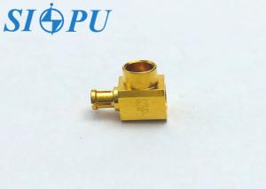 Quality SSMP Female Angled RF Coaxial Connector Mate CXN3506 Cable wholesale