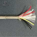 Nickel Pleated Copper Extension Cable RTD PT100 PFA Insulated SUS Sheath 6 Cores