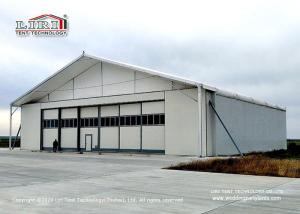 Quality Waterproof 20m Aircraft Hangar Tent With Electric Rolling Door wholesale