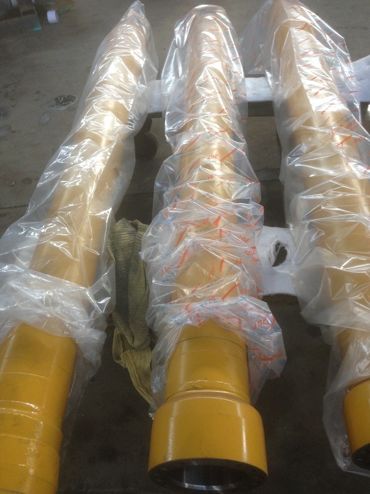 cat E230 arm hydraulic cylinder tube, hydraulic cylinder repair