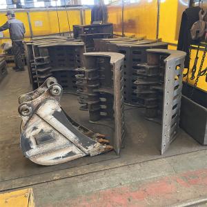 Quality 0.74M3 Bucket Excavator Grapple Timber Log Grabs And Grapple wholesale
