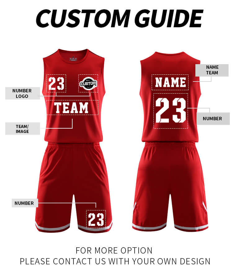 Sports Competition Clothing , Reversible Basketball Uniforms Customized Quick Dry