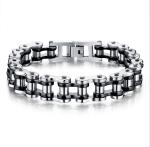 Fashion Jewellery Men Charm 316L Stainless Steel Bracelet, Locomotive chain