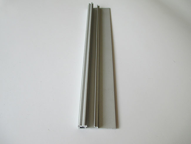 White Powder Coating Aluminum Kitchen Profile For Nordic Style Decoration