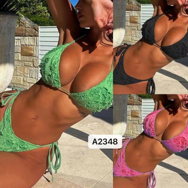 Floral Swimwear For Beach Occasion Sexy Fashion Ladies In Stock Backless High