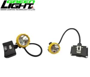Quality 3.7V Overcharge Protection Coal Miner Cap Lamp With 15000 Lux Lighting Degree wholesale