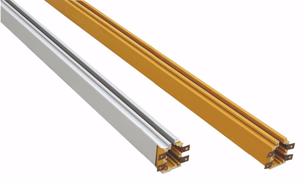Crane Conductor Bar System Aluminum Lighting Busbar Powered