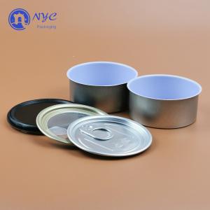 Quality Silver 65mm 3.5G Weed CBD Child Proof Cannabis Tin wholesale