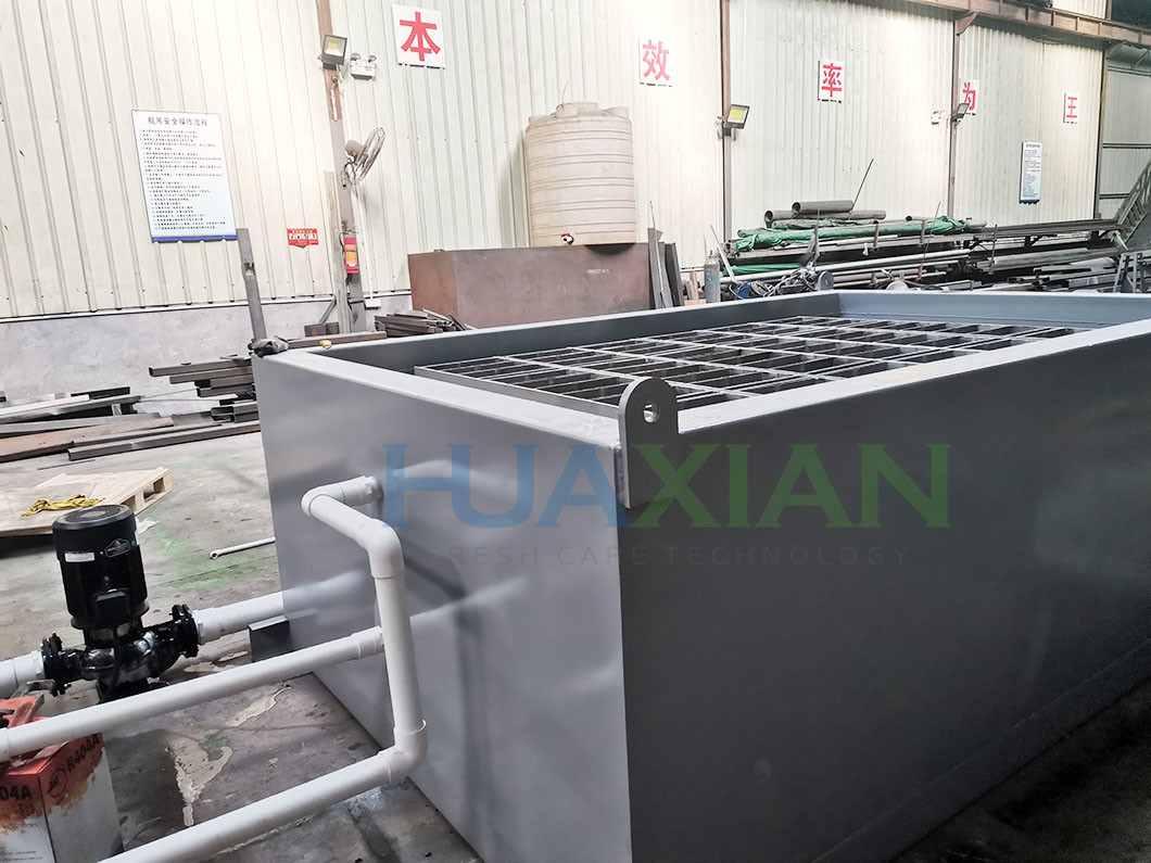 Carbon Steel Ice Block Making Machine Air Cooled 25kgs Blocks 5 Ton Salt Water