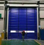 Waterproof Industrial Rapid Roller Doors Self Healing Zipper Security Shutter