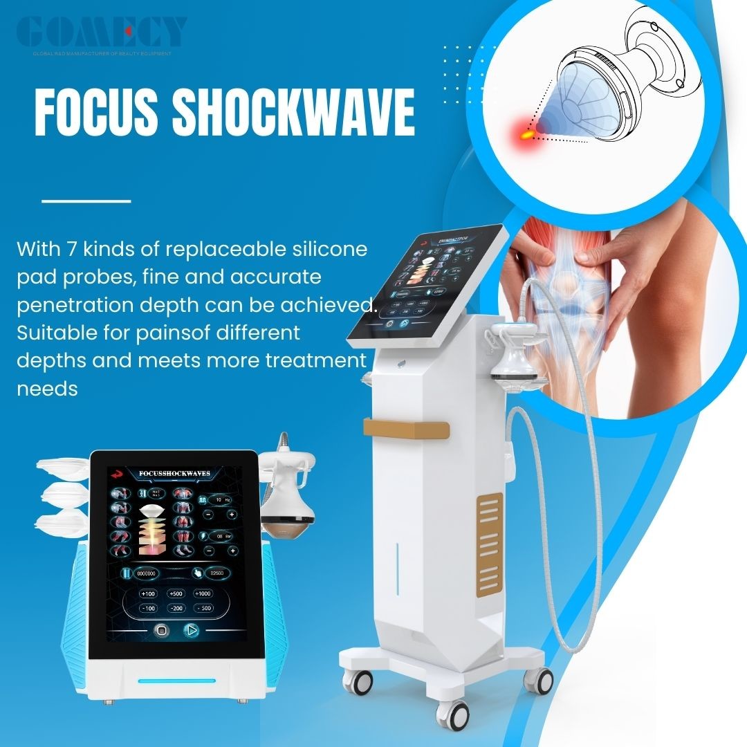 Focused Shockwave Therapy Machine Focus Shock Wave Machine Physiotherapy Pain Relief Machine
