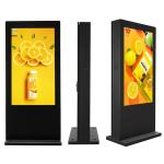 43 Inch Ultra Thin Floor Standing Digital Signage Display For Outdoor Advertisin