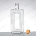 Rubber Stopper Sealing Type Glass Wine Bottle for Beverage from Big Glass Bottle