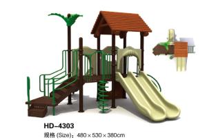Quality Commercial Outdoor Kids Combination Of Plastic Slide Amusement Park/Playground wholesale