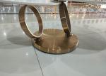 High Temperature Baking 55cm Stainless Steel Marble Coffee Table