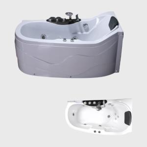 Quality Waterfall Surfing Heated Jacuzzi Bathtubs Air Jetted Massage With Seat wholesale