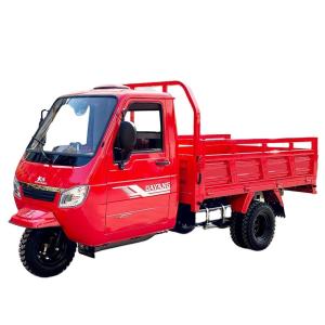 Quality Tricycle Motorcycle In Algeria With Closed Cabin And 50*100 Chassis wholesale