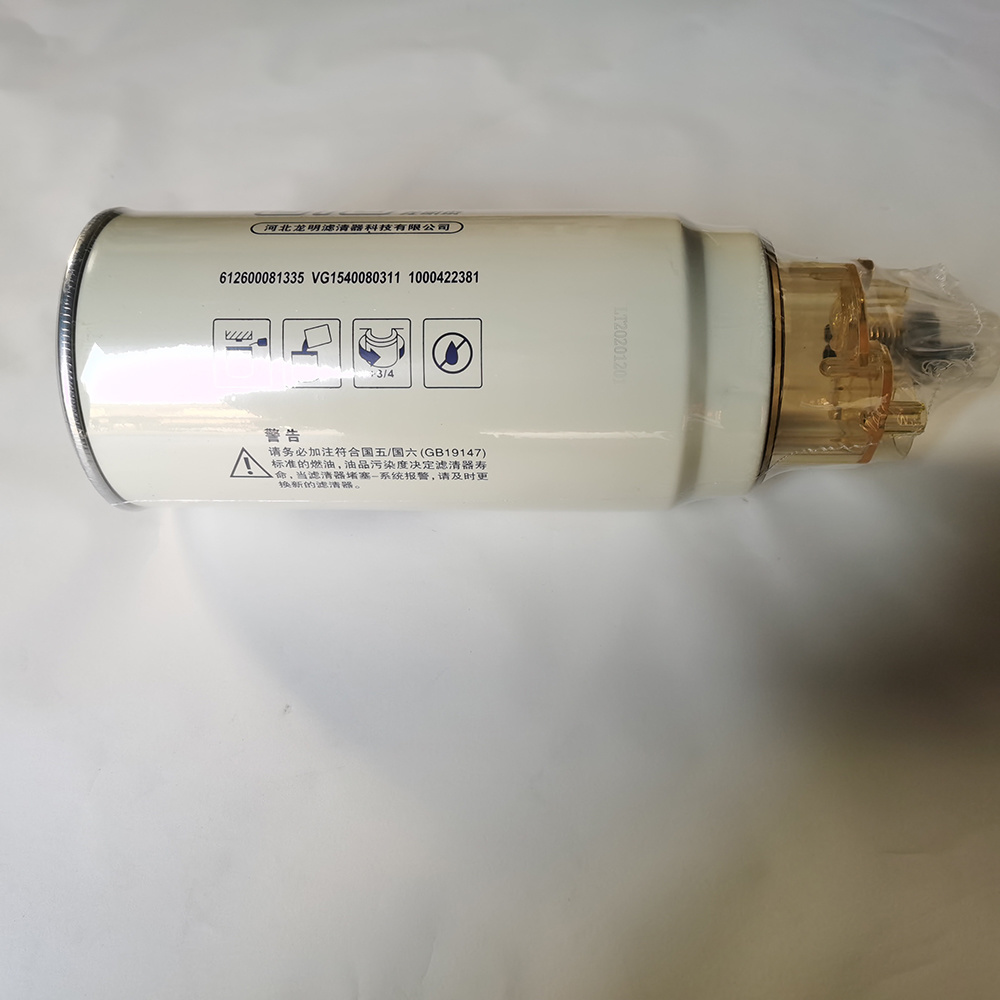 Sinotruk HOWO Spare Parts Fuel Filter Vg1540080311
