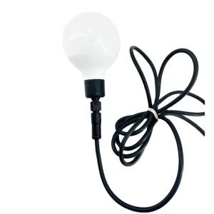 Quality 3D 80mm led pixel ball point light Addressable RGB Multicolor Led Music Bulb wholesale