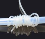 Transparent Tumbler Flexible Silicone Tubing Reusable Coffee Baby Bottle Straw