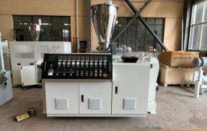 Quality PVC Plastic Wood Plastic Window Frame Profile Decoration Profile Extrusion Machine wholesale