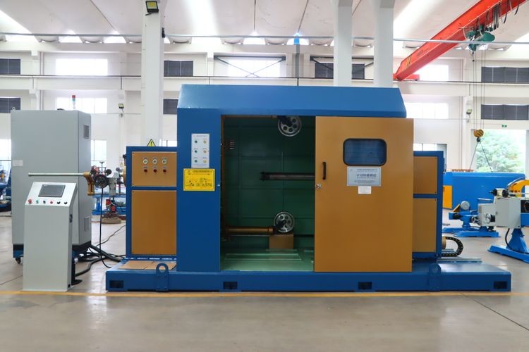 500mm Single Twist Cabling Machine For Electrical Core Cable Bunching