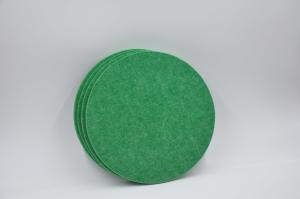 Quality Felt Polyester Fiber Round Acoustic Panels Sound Absorbing Customized For Auditorium wholesale