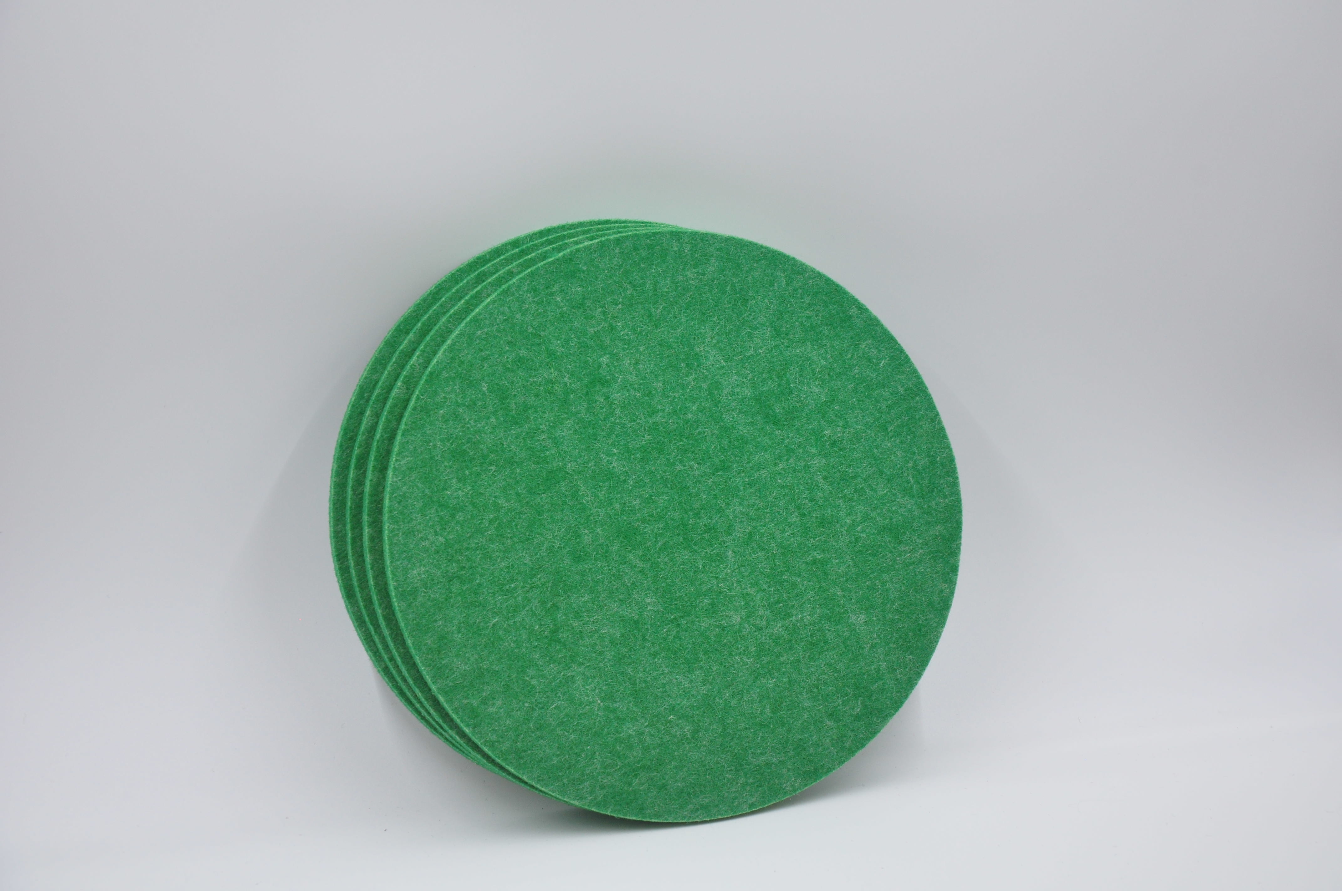 Customized PET Round Acoustic Panels Soundproofing Board For Wall And Ceiling
