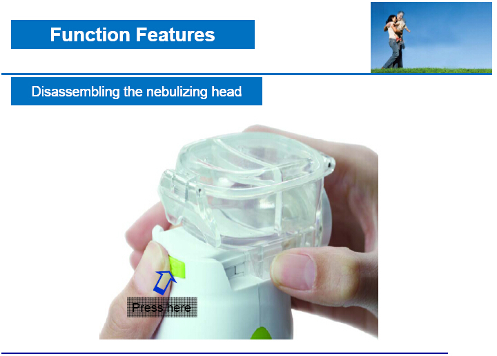 New design,new technology,portable home and office use mesh nebulizer