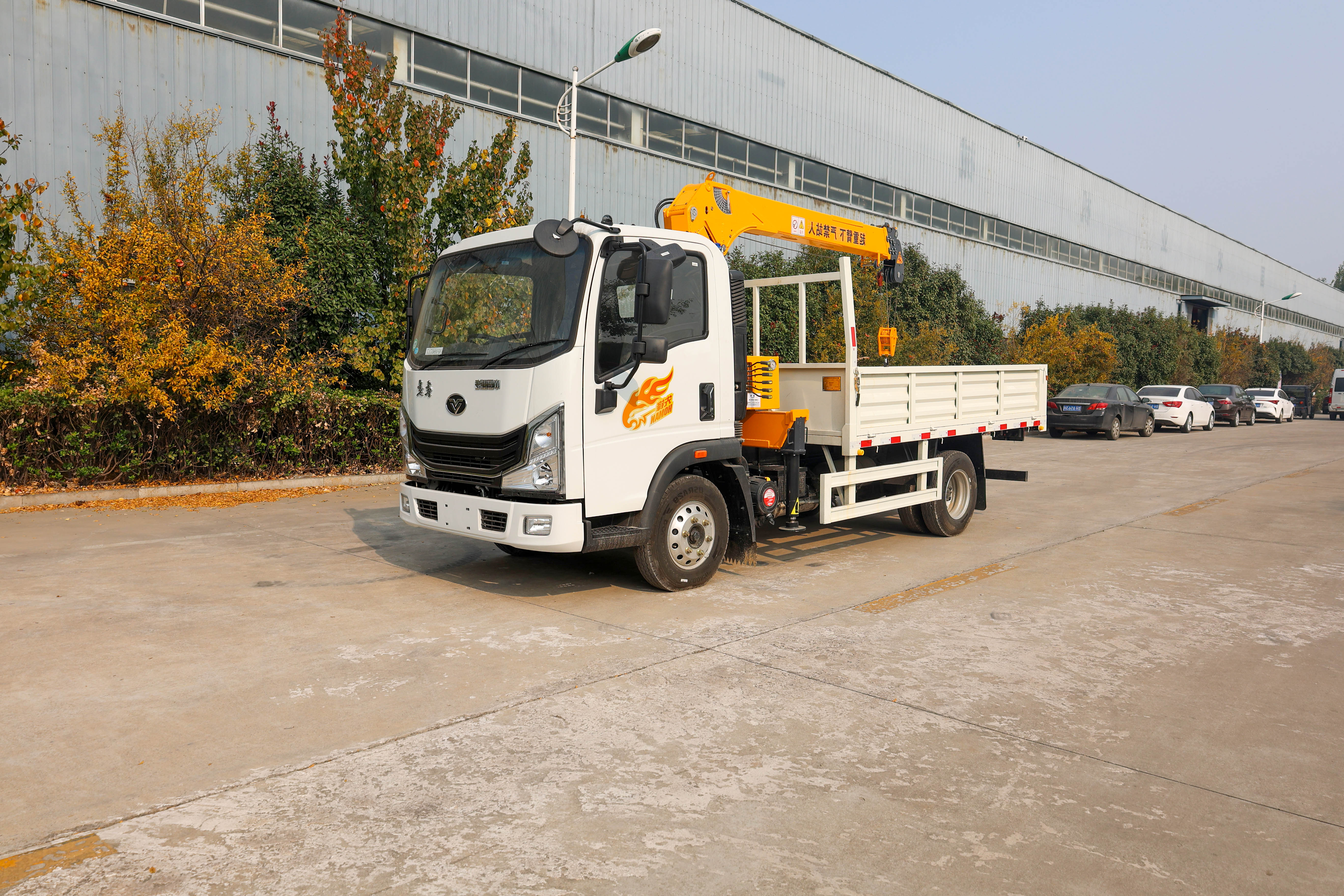 Best Price knuckle boom truck mounted crane with truck