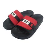 Soft Sole Mens Sports Slippers Custom Logo Screen Print OEM / ODM Accepted