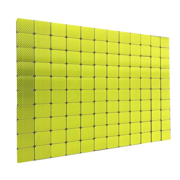 1.22m X 45.72m Green High Brightness Self Adhesive Warning Tape Engineering