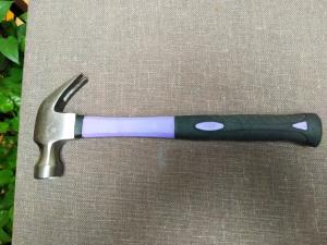 Quality American Type Steel hand claw hammer with plastic handle (XL0008) wholesale