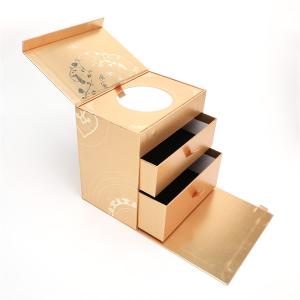 Quality Ivory Board Collapsible Rigid Box , FSC Magnetic Closure Gift Box wholesale