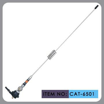 High Performance Car Radio Antenna , Outside Fm Radio Antenna Chrome Ring Spring